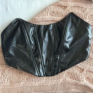 Princess Polly leather top!